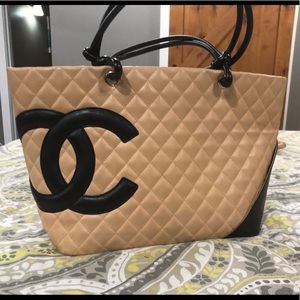 Large Chanel Cambon tote